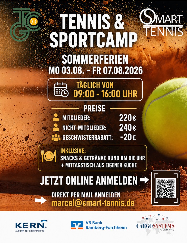 Sommerferien 2026 Tenniscamp